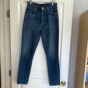 Citizens of Humanity Washed Blue Jeans - Olivia